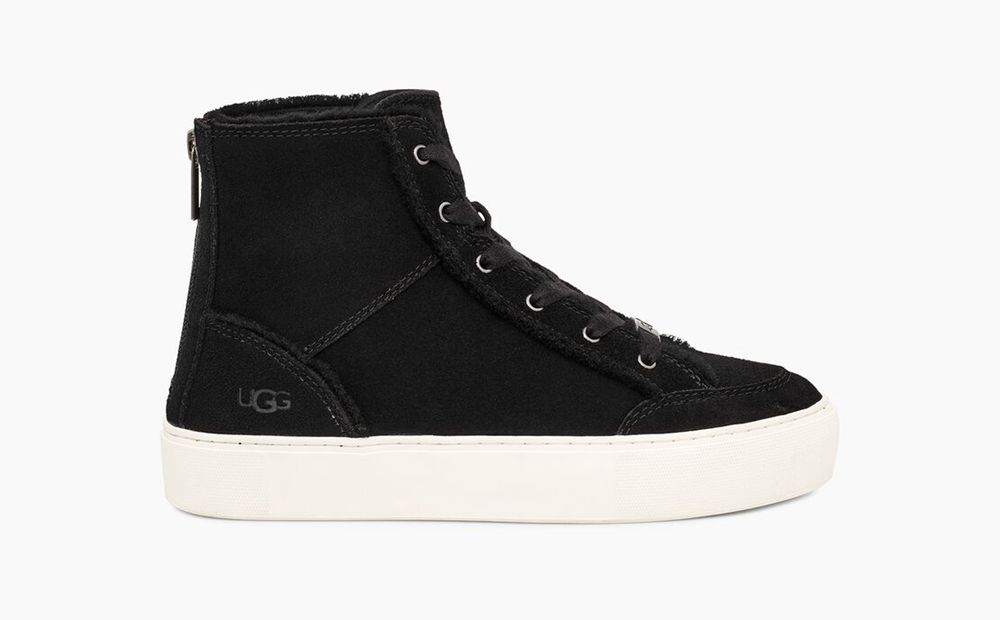 Ugg Sneaker Womens - Ugg Nuray Black - 617ZVKMYF